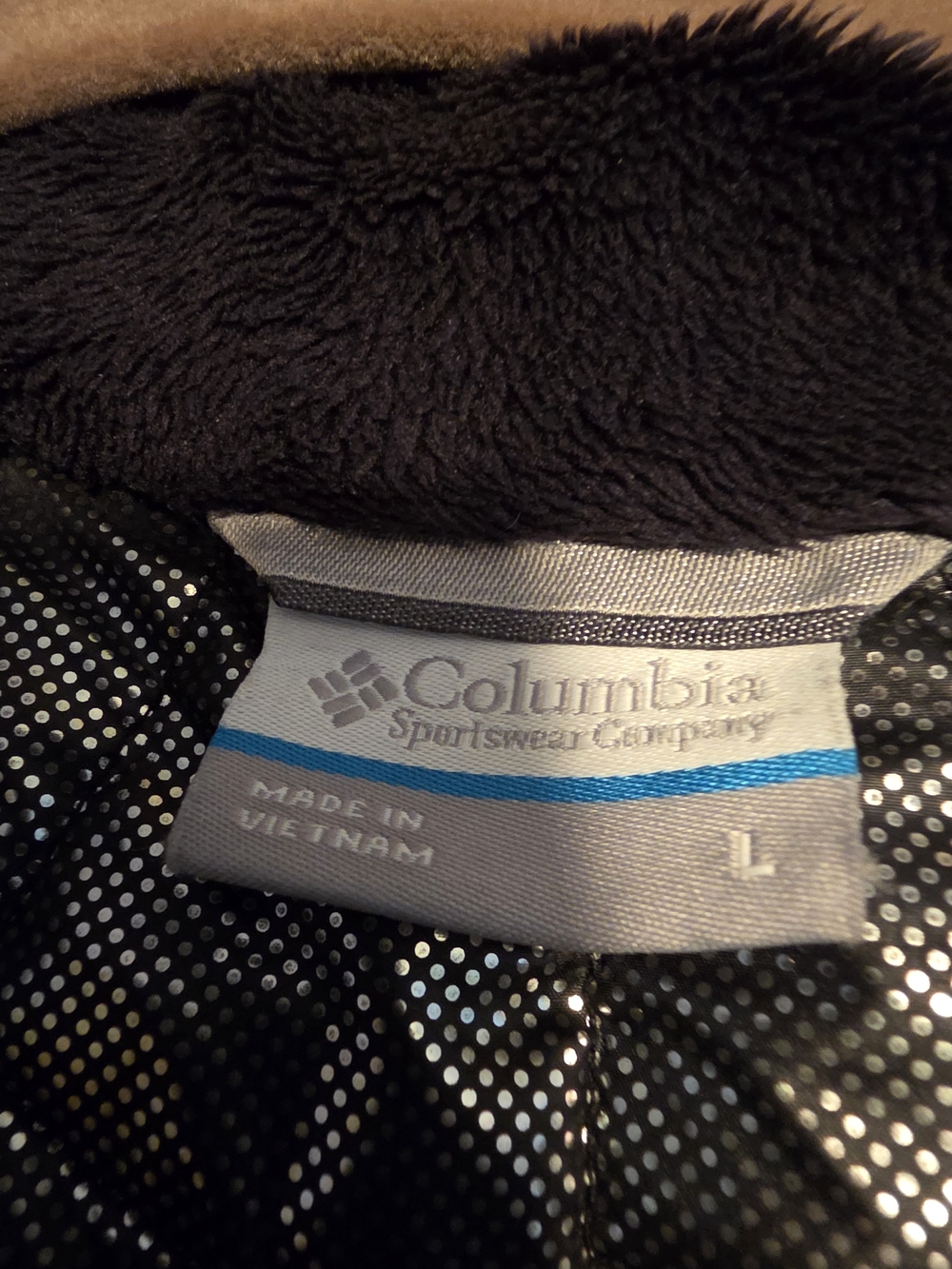 Columbia Women's Black Insulated Hooded Jacket - Picture 5 of 5